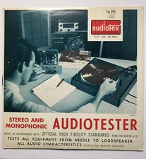 Audiotex Audiotester Produced By G C Electronics 1959 Cat.30-200  Pre-owned.