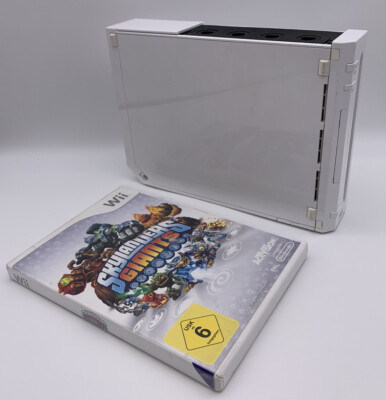 Nintendo Wii Konsole / Ersatzkonsole + Skylandes Giants Zustand: Gut /R6F11
