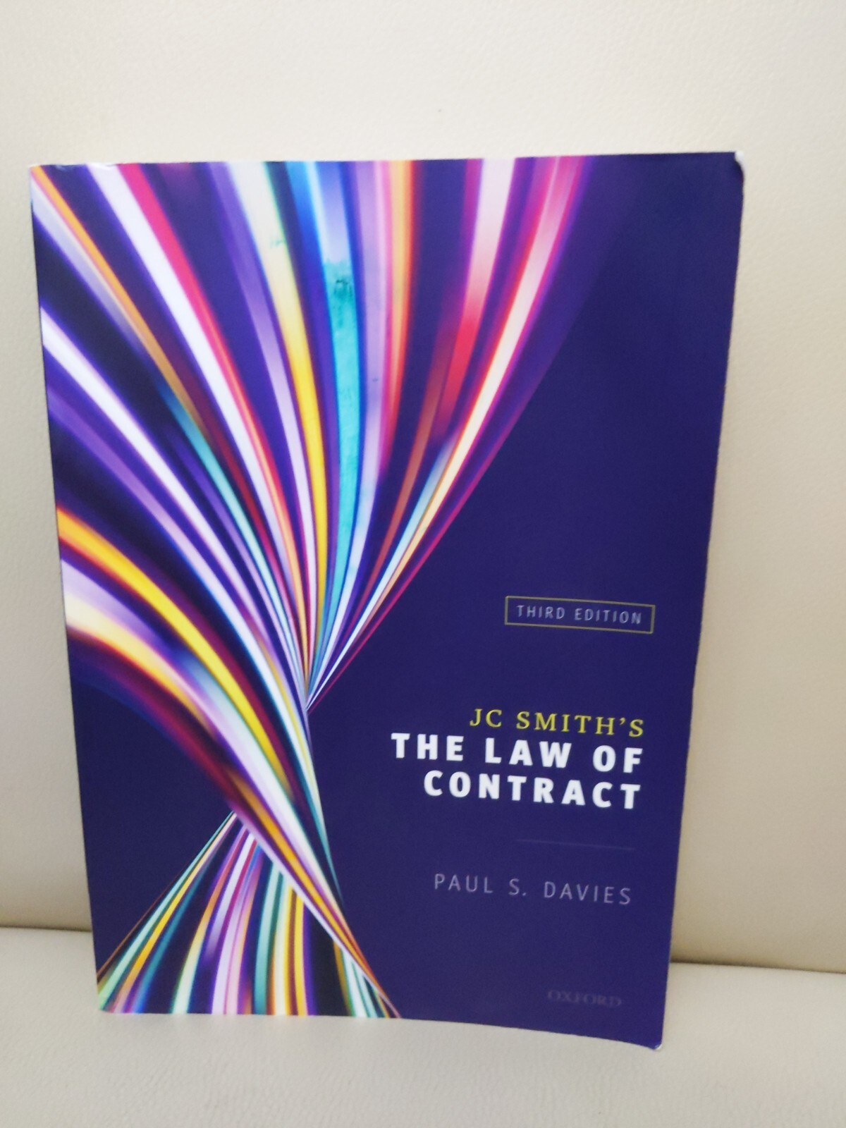 JC Smith's The Law of Contract by Paul S. Davies (Paperback, 2021)
