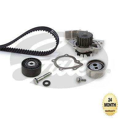 GATES WATER PUMP & TIMING BELT KIT for PEUGEOT 307 Break 1.6 16V 2002-2008 - Picture 2 of 8