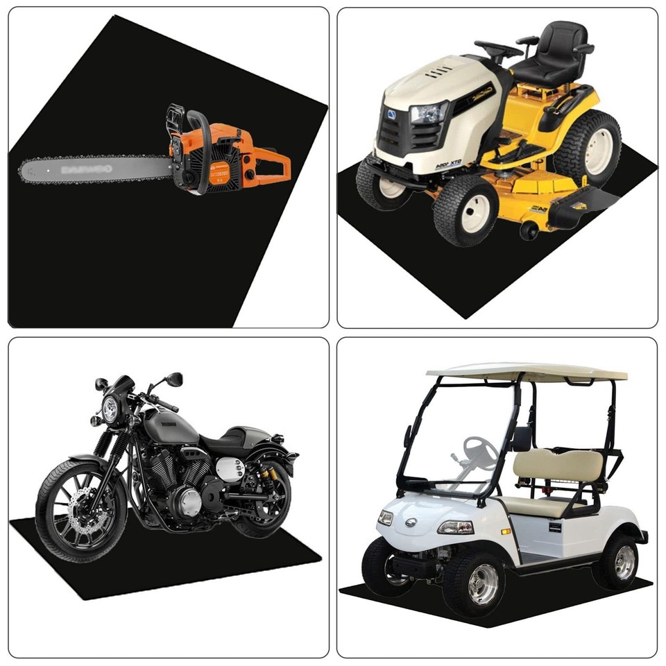 AiBOB Oil Spill Mat 36 X 60 inches Garage Floor Mat Under Car