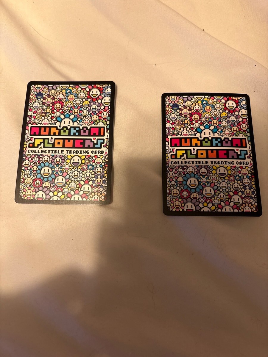 Two rare Takashi Murakami Trading Cards Cleveland Museum of Art