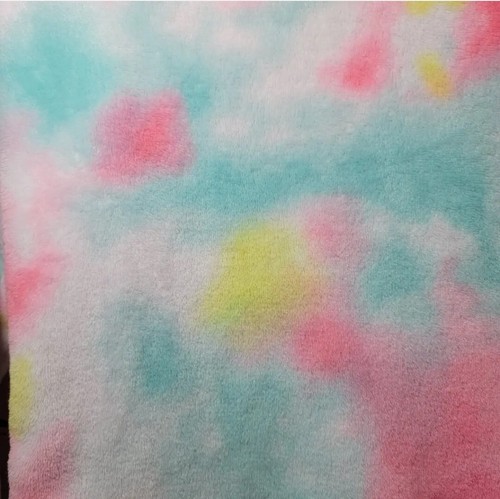 Justice tie dye sleep shirt girls large 10/12 soft long sleeve pajamas - Picture 4 of 5