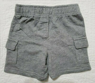 NEW Jumping Beans Kohls Boys Elastic Waist Cargo Shorts 3M 9M 12M