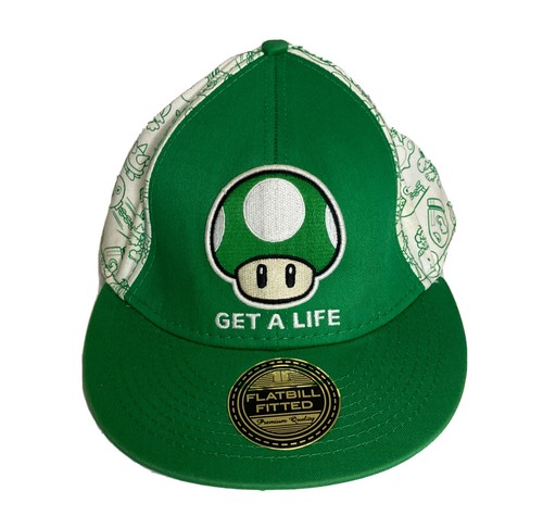 Get A Life Super Mario Nintendo Fitted 