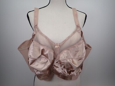 Goddess Keira Soft Cup Bra 54B GD6093FAN Plus Size Wireless Fawn
