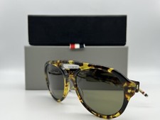 THOM BROWNE TB-301-T-TKT-54 HAVANA AUTHENTIC EYEGLASSES FRAME RX 54-19