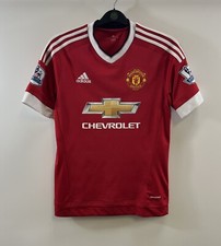 Manchester United Home Football Shirt 2015/16 Adults Small Adidas G189