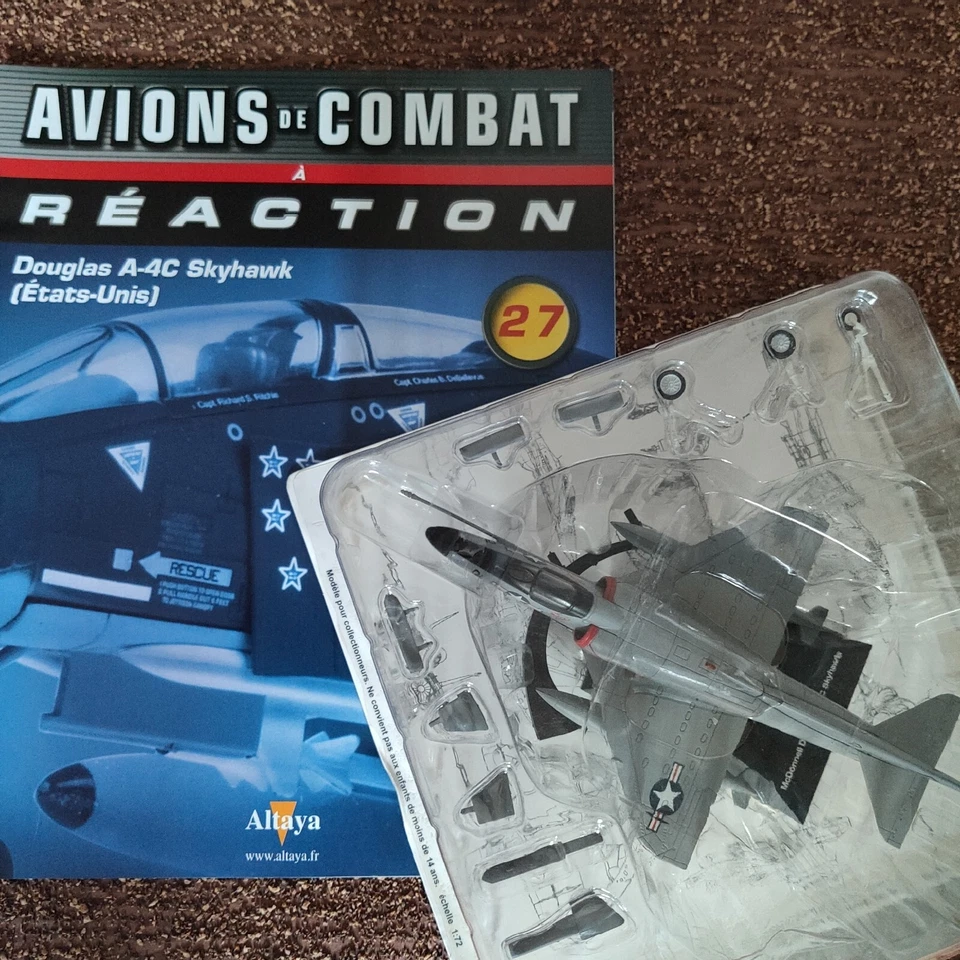 ALTAYA AVION  MCDONNELL DOUGLAS A-4C SKYHAWK USA 1:72 + livret 27. - Photo 1/1