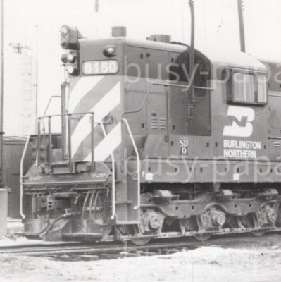 1970 Burlington Northern Railway Elektromotor #6150 Aurora Illinois CB&Q #1