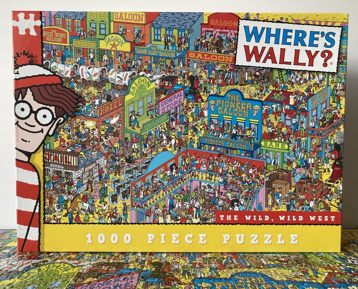 WHERE'S WALLY? 1000ピースパズル Where's Wally? 'The Wild, Wild West' 1000 Piece Jigsaw