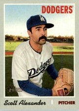 2019 Topps Heritage High Number #690 Scott Alexander Los Angeles Dodgers