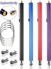 0.24-inch Micro-Fiber Tips Series 4 Packs Micro Fiber Tip Stylus/styli - 5.5" L