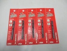 (5) Vermont American 1/4" Bimetal Hole Saw Pilot Drill 18506