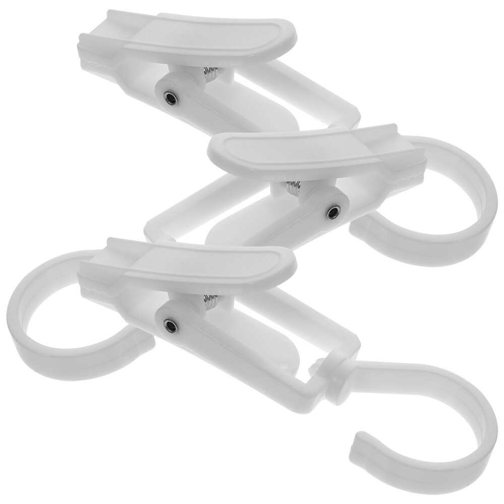 3 PCS Clothes Pins Hanging Rack Coat Hanger Clothing Hangers