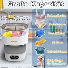 Mini Waschmaschine Reisewaschmaschine Camping waschmaschine 12L Waschautomat