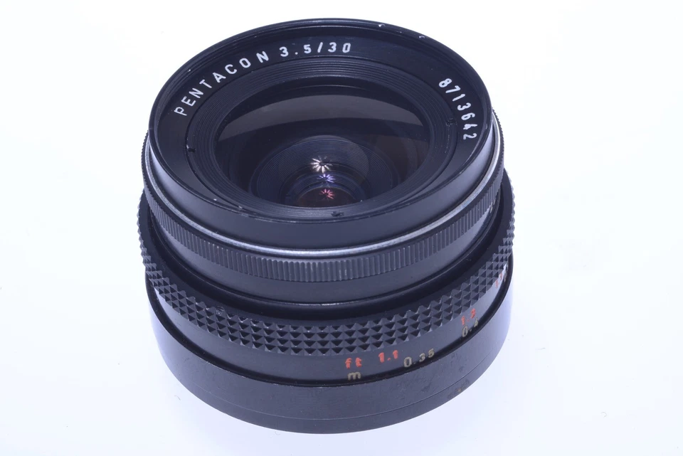 ✅ LENTE PENTACON MEYER LYDITH 30MM F/3.5 GRAN ANGULAR M42, 42MM MONTAJE EN TORNILLO Foto 3 de 4