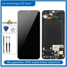 For Samsung Galaxy A30s A307 A307F 2019 Display LCD Digitizer Touch Screen Frame