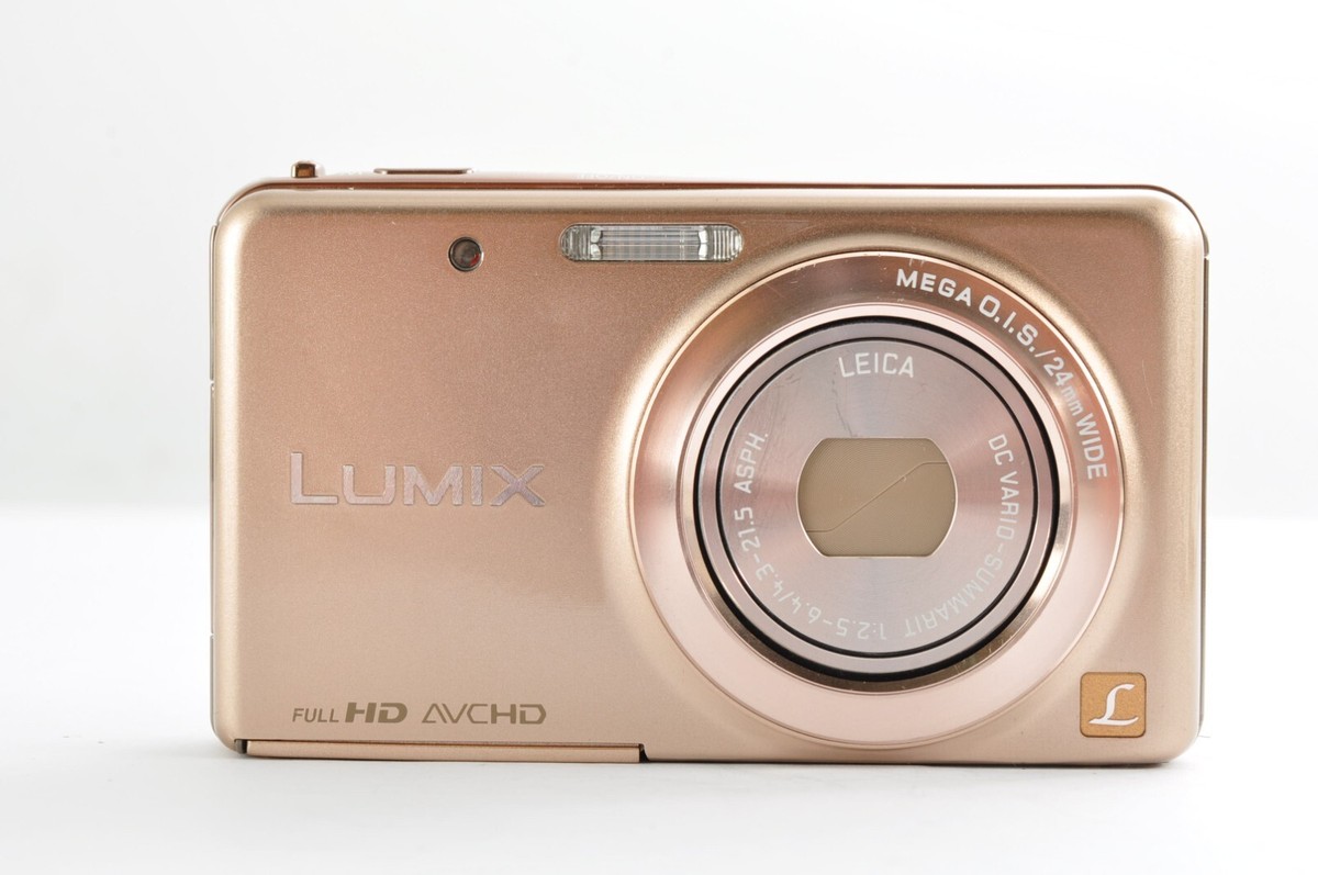 Panasonic Lumix DMC-FX80 Gold 12.1MP Digital Camera [Near