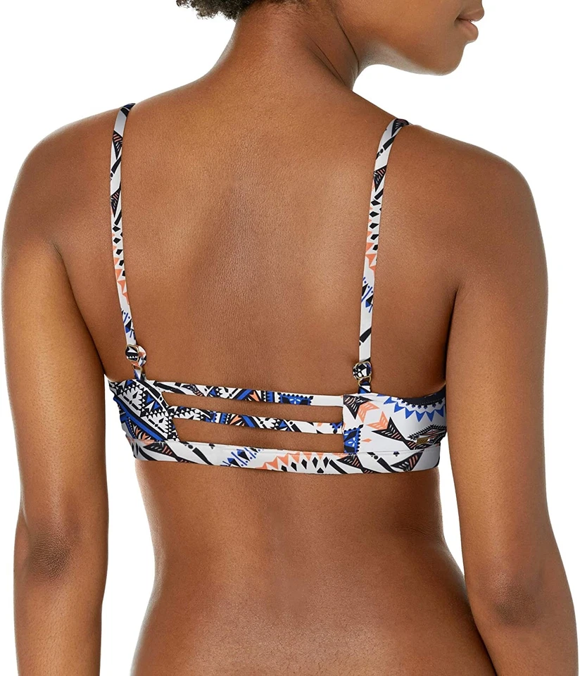 Top de bikini Rip Curl para mujer 247064 Mercury halter multi traje de baño talla XL Foto 2 de 2