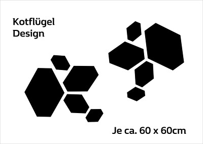 Renault Sport RS Kotflügel Aufkleber / Design 4 für Megane, Clio, Twingo e.c.t