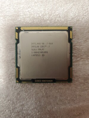 Intel Core i7-860 Quad-Core @2.80GHz Processor CPU LGA1156 SLBJJ