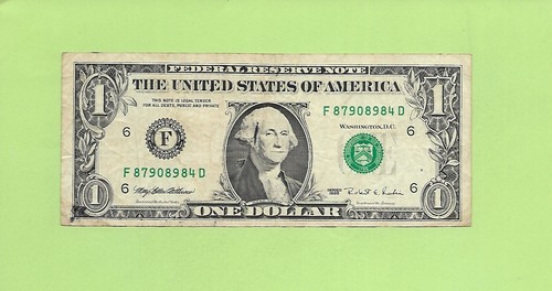 1995 $1 WEB FED PRESS F 8632 2261 D .... FRONT PLATE-2, BACK-9