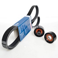 Bosch 6PK1705 Keilrippenriemen + Rolle FüR Citroen Ford Mazda Peugeot CitroËN