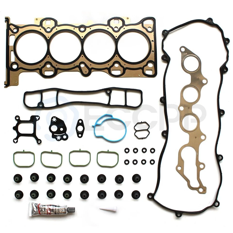 Juego de juntas de culata de kit de cadena de distribución para 01-09 Ford Ranger Mazda B2300 2,3 L l4 DOHC Foto 3 de 4