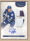 Jake Gardiner 113 2011-12 Rookie Anthology Treasures Dual Patch Auto 13/15