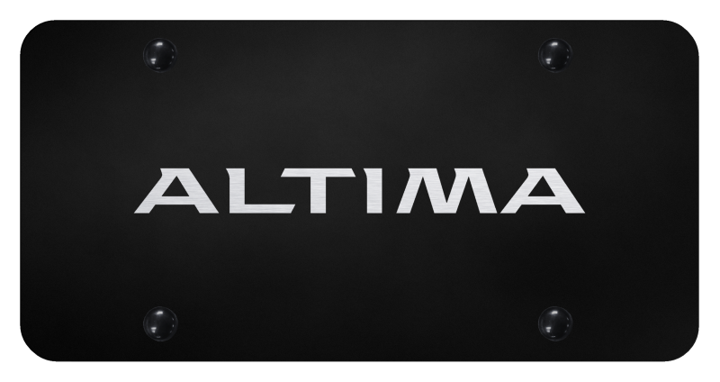 Nissan Altima Official Licensed Laser Etched Logo Nameplate for License Plate