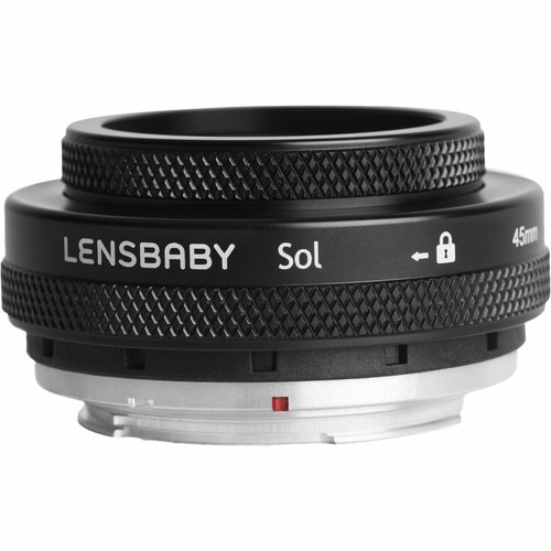 Lensbaby Sol 45mm f/3.5 Lens for Nikon F Cameras w/ Lensbaby 46mm Macro Filters - Picture 2 of 8
