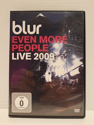 Even More People Live 2009 DVD by Blur (DVD, 2010) All Region OOP HTF Free Post