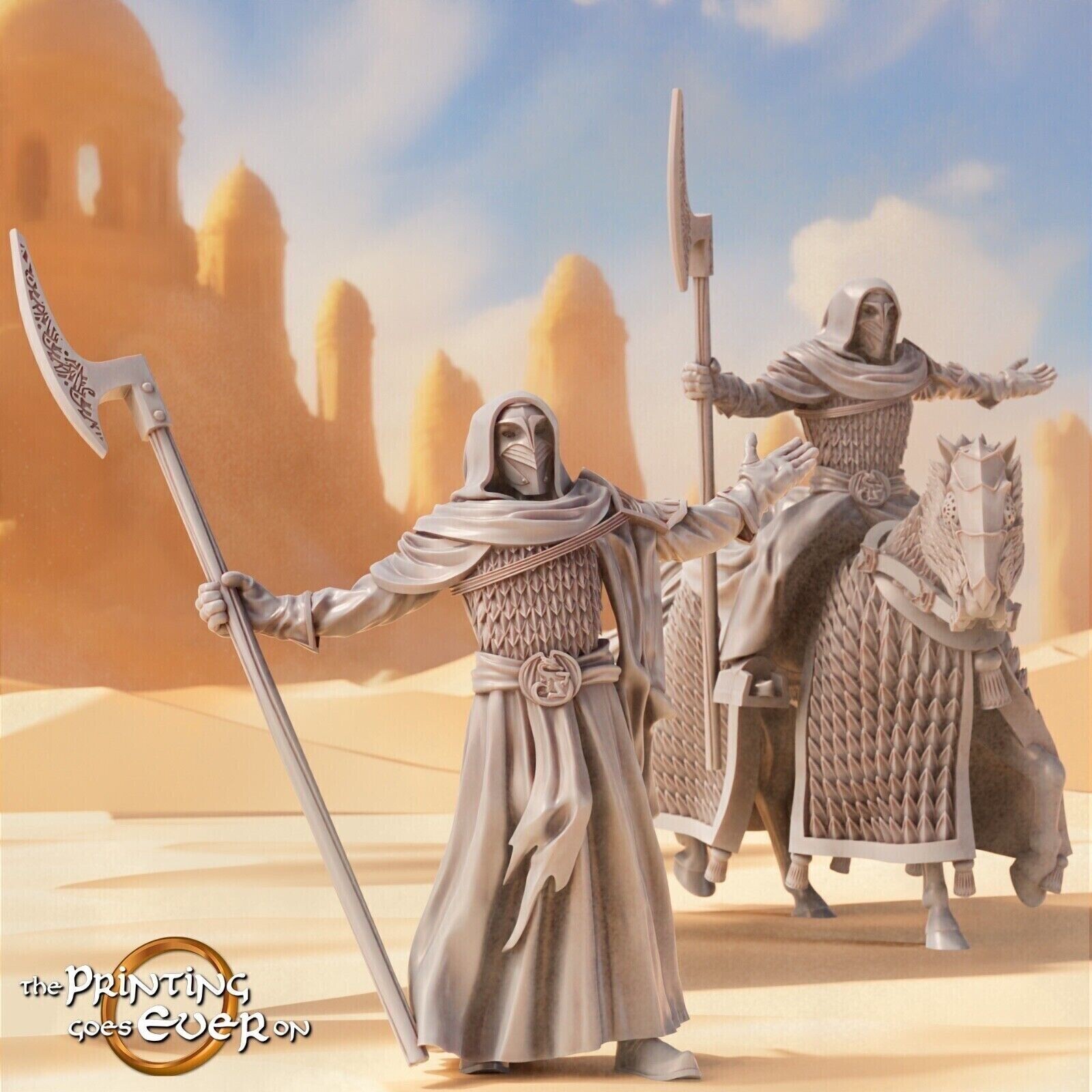 Easterling Serpent High Priest Foot & Mtd MESBG , LOTR, 28mm Wargames Collectors