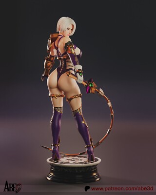 Ivy Valentine, Soulcalibur, 12K Resin Model Kit Painted 3d Printed DIY Figure