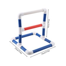 Stand Perch Rack Bird Play Center Toy Tray Training PVC  