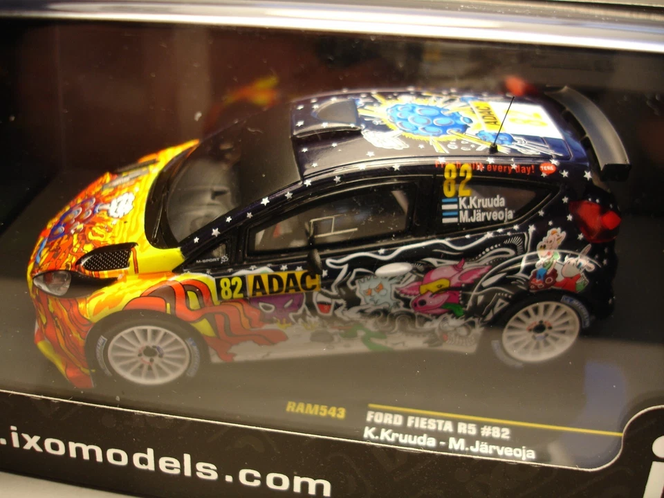 1/43 Ixo Rally WRC Ford Fiesta R5 RAM543 Kruuda Jarveoja Alemania 2013 (NUEVO) Foto 2 de 3