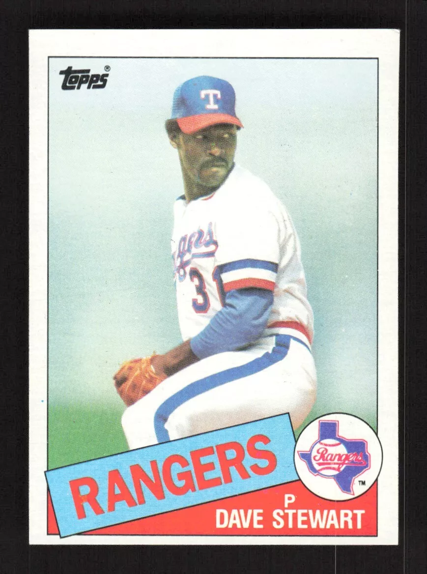 Dave Stewart trading card