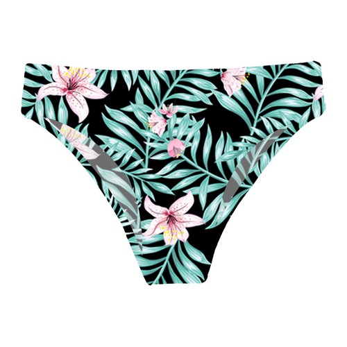 Kids Girls Swim Triangle Brief Bikini Bottoms Gymnastics Dance Sports Underpants - Picture 62 of 123