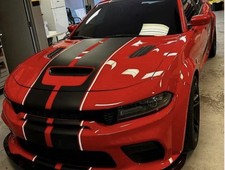 Dual Redline Racing Rally Stripe For Dodge Charger Srt Widebody Redeye Hellcat Dual Redline Racing Rally Stripe For Dodge Charger Srt Widebody Redeye Hellcat