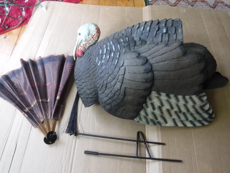 Primos B-mobile tom turkey decoy, used.  complete