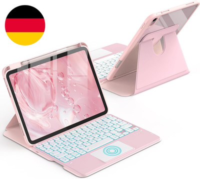 CACOE Drehbare Hülle Mit Tastatur Für Ipad (A16) 11/10 Generation (11/10.9 Zoll)