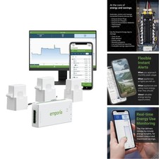 Emporia Vue 3 Commercial 3-Phase Smart Energy Monitor - Business And Home