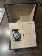 Rado Captain Cook Bronze Chronograph, Blue, Strap Set.