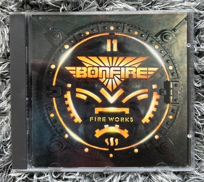 === Bonfire Fire Works Album CD 1987 Hair Metal Glam Rock AOR