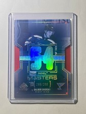 2025-26 SP Game Used NHL Masters Dalibor Dvorsky RC 286/299 #NM-56