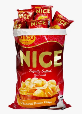 21 Small Pack X Kitco Nice Lightly Salted Flavor Chips, 12 gram  FREE SHIPPING 