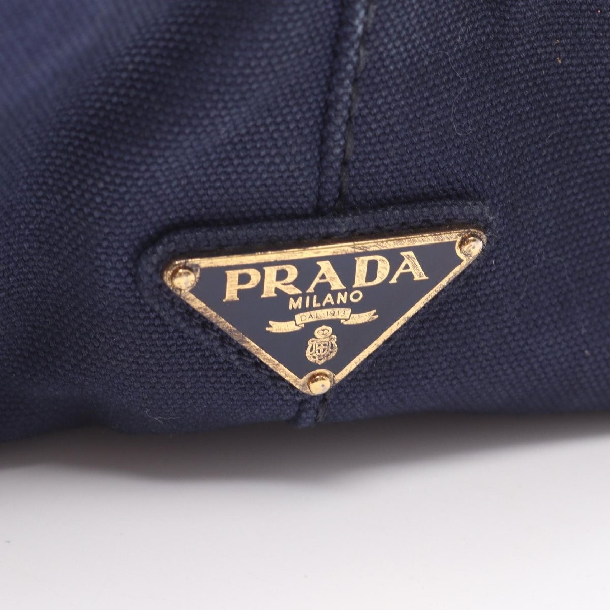 Prada CANAPA  PRADA Canvas Tote Bag Canvas Used Ladies from japan thumbnail 5