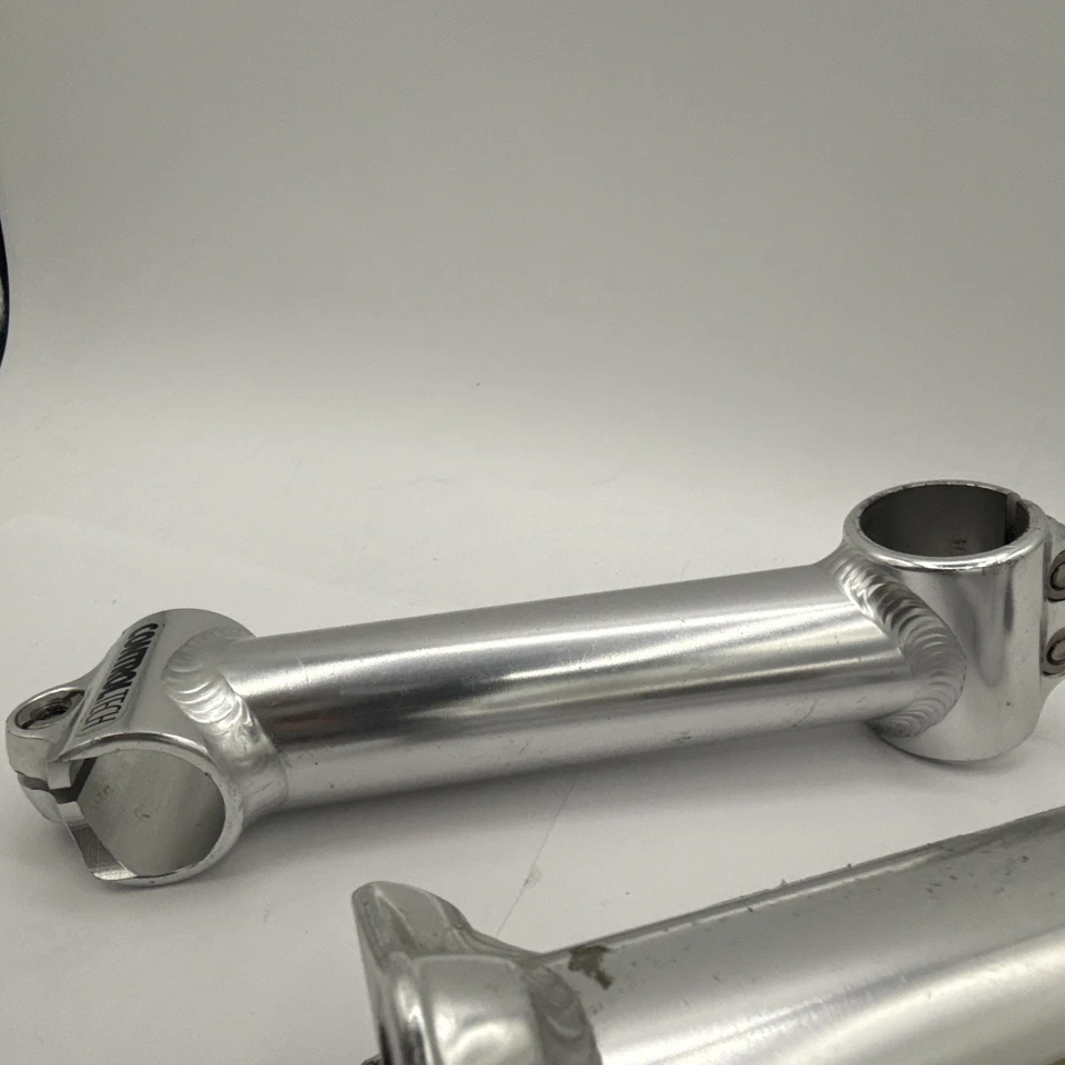 Vintage Control Tech Stem 1 1/8" Threadless 25.4mm MTB Silver Lot Of 3 USA MADE - Image 4 of 4