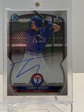 2023 Bowman Chrome TOMMY SPECHT Auto 1st Bowman RC 🔥💎  #CPA-TS Rookie Rangers